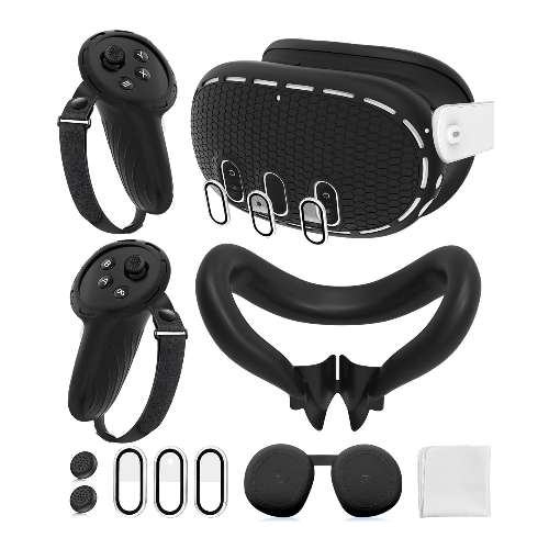 Kit de fundas de silicona MetaOculus Quest 3 (1) Kit de fundas de silicona Meta