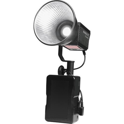 Empuñadura de batería Nanlite V-Mount para Forza 60 / 60B