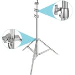 Soporte de luz en acero inoxidable Weisheng 288h - Imagen 5