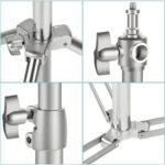 Soporte de luz en acero inoxidable Weisheng 288h - Imagen 2