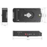 Placa adaptadora de batería SmallRig NP-F con cables de carga para cámaras BMPCC 4K / 6K