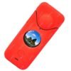 Funda de goma para Insta360 ONE X2 + protector de pantalla 9 Funda de goma para Insta360 ONE X2