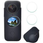 Funda de goma para Insta360 ONE X2 + protector de pantalla - Imagen 2