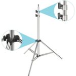Soporte de luz Neewer en acero inoxidable (2mts) - Imagen 3