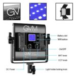 kit de iluminación de vídeo RGB GVM 800D - Imagen 3