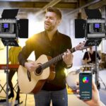 kit de iluminación de vídeo RGB GVM 800D - Imagen 9