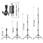 kit de iluminación de vídeo RGB GVM 800D - Imagen 5