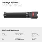 Adaptador de micrófono para entrevistas SmallRig 3182 - Imagen 7