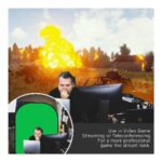 Fondo Chromakey plegable con soporte 150 x 200 - Neewer - Imagen 4