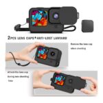 Kit de Funda de Silicona y Vidrios de Protección para la GoPro Hero 9 - Imagen 5