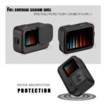 Kit de Funda de Silicona y Vidrios de Protección para la GoPro Hero 9 - Imagen 4