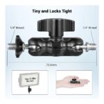 SmallRig 2159-Brazo mágico universal con cabeza pequeña (x4) - Imagen 4