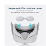Almohadilla de silicona con protector de lente para Oculus Quest 2 - Imagen 5