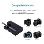 Kit adaptador de corriente para Canon ACK-E6 LP-E6 - Imagen 5