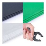 Kit portafondos Neewer (Blanco, Negro, Verde) - 2.6 x 3mts - Imagen 2