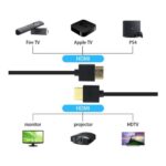 Cable HDMI en espiral (1.2mts) - Imagen 4