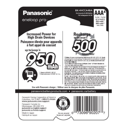 Eneloop Pro AAA x4