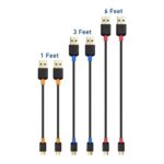 Paquete de 6 cables USB