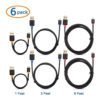 Paquete de 6 cables USB 2.0 tipo A a Micro B – 1, 3, 6 pies 9 Web Photo Editor 2022 01 20T123611.610