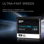 Memoria CFAST 2.0 128Gb Cinema Pro CFX310 - Imagen 3