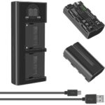Kit de cargador dual + 2 Baterias Neewer NP-F550 - Imagen 2