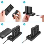 Kit de cargador dual + 2 Baterias Neewer NP-F550 - Imagen 7