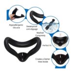 Mascara Protectora en Silicona para Oculus Quest 2 Negro - Imagen 5