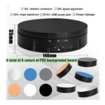 Soporte giratorio motorizado para fotografía 360 Negra - Imagen 2