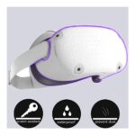 Protector frontal anti golpes para Oculus Quest 2 - Transparente - Imagen 2