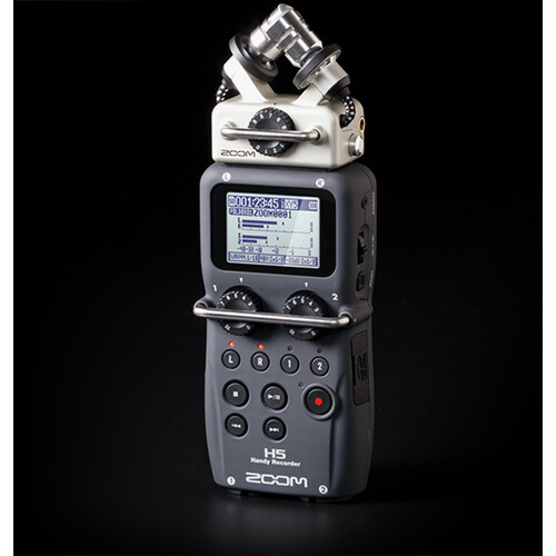 Zoom H5 » 【Grabadora de audio portátil】para entrevistas y podcasts
