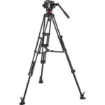 Trípode Manfrotto MVTTWINMA con cabezal de video Manfrotto 504X - Imagen 2
