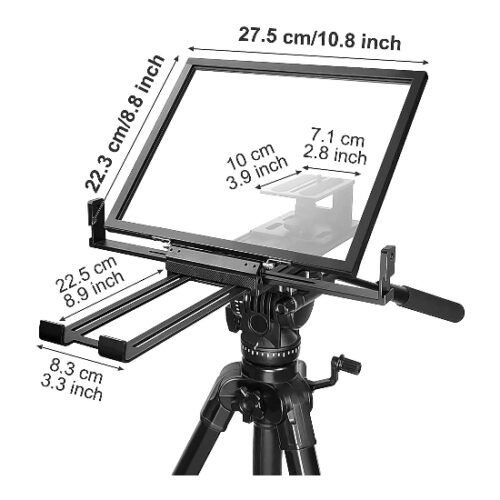 Teleprompter de 13 pulgadas compatible con iPad Pro 12.9 - Imagen 5