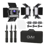 Kit de 3 Luces RGB GVM 800D - Imagen 2