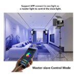 Kit de 3 Luces RGB GVM 800D - Imagen 4