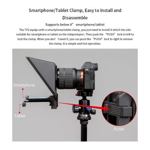 Teleprompter FEELWORLD TP2A - Imagen 2