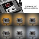 GVM 560AS Kit de 3 paneles LED bicolor - Imagen 7