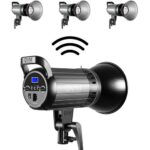 Luz de video LED bicolor GVM G100W - Imagen 3
