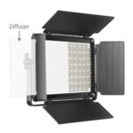 Kit de 3 luces Bi-Color GVM 1000D RGB - Imagen 3