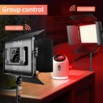 Kit de 2 luces Bi-Color GVM 1000D RGB - Imagen 4