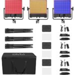 Kit de 3 luces de doble cara GVM 50SM RGB - Imagen 5