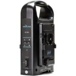 Cargador doble de batería V-Mount IndiPRO Tools con salida XLR - Imagen 3