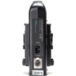 Cargador doble de batería V-Mount IndiPRO Tools con salida XLR - Imagen 4