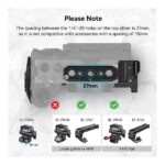 Jaula para Sony FX30 FX3 con abrazadera HDMI - Smallrig 4183 - Imagen 3