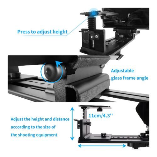 Teleprompter 12.5 pulgadas ILOKNZI i7 Liftable - Imagen 4
