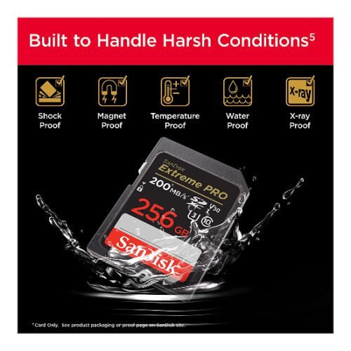 Memoria SanDisk Extreme Pro SDXC 256GB 200MB/s UHS-I - Imagen 2