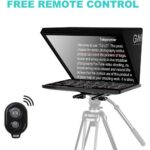 Kit Teleprompter GVM TQ-LD-1 23" con tablet de 18,5" - Imagen 5