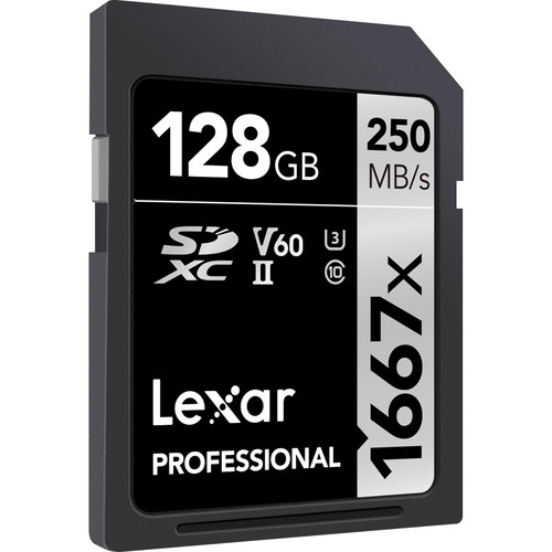 Lexar SDXC UHS-II V60 128Gb