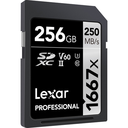 Lexar SDXC UHS-II V60 256Gb
