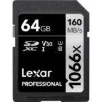 Memoria Lexar SDXC UHS-I V30 64Gb / 160Mbps 1066x - Imagen 2