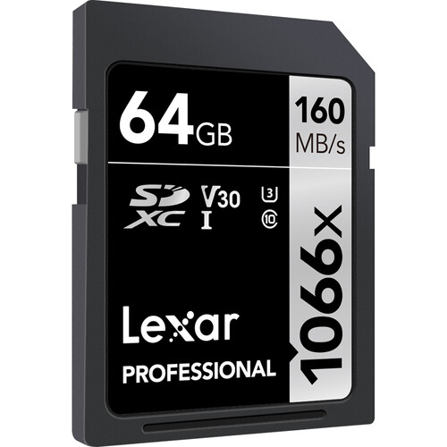 Lexar SDXC UHS-I V30 64Gb